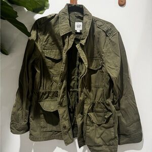GAP Olive Green Field Utility Jacket